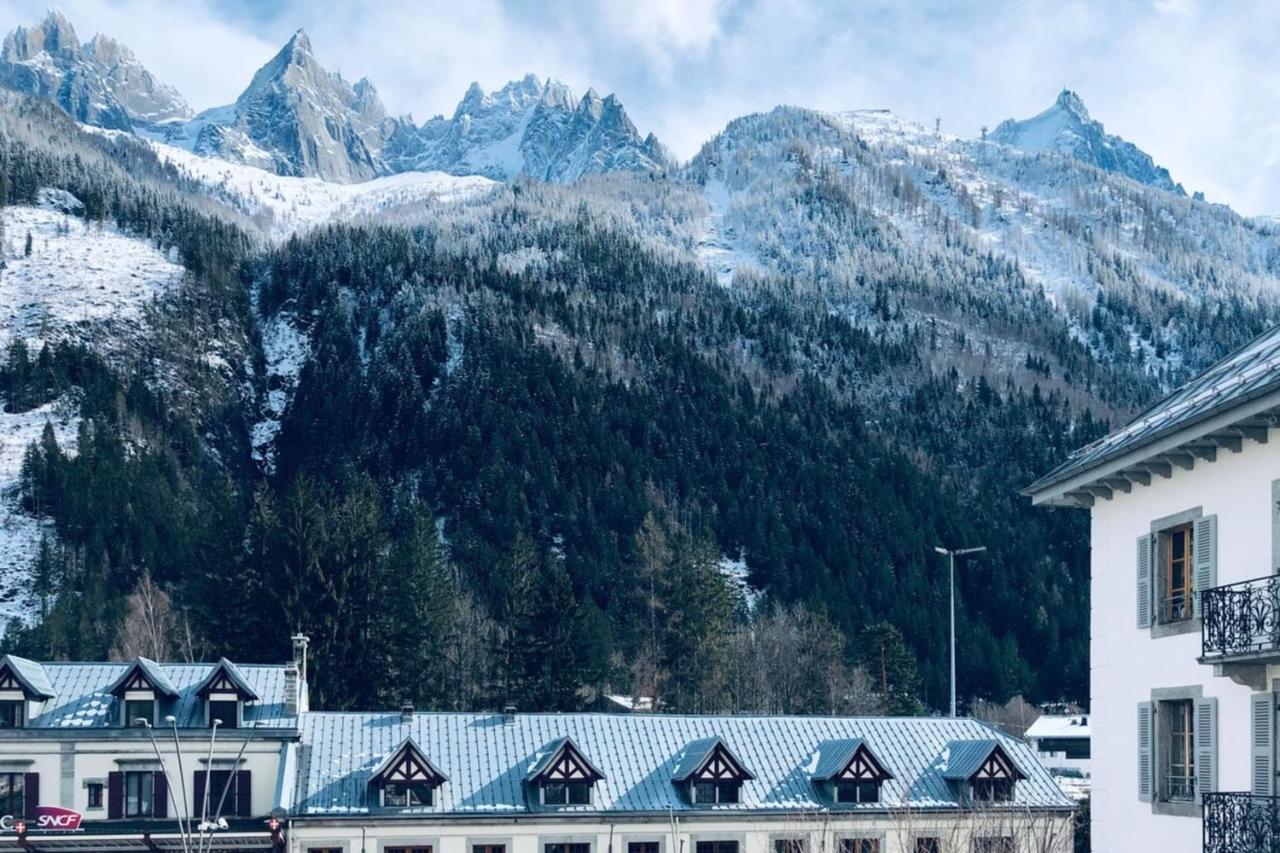 Les Aiguilles- Town Centre Luxury 2 Bedroom Apartment シャモニー エクステリア 写真